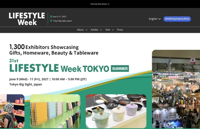 LIFESTYLE Week TOKYO [Summer] 是什麼？｜日本領先的生活風格產品 B2B 綜合展